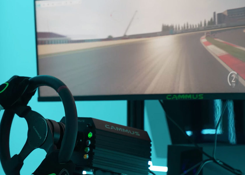 CAMMUS Ergonomically Designed Driving Training Simulator For Amusement Park