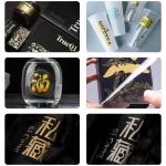 30cm UV DTF Hot stamping Foil Holographic film HTV heat transfer film gold