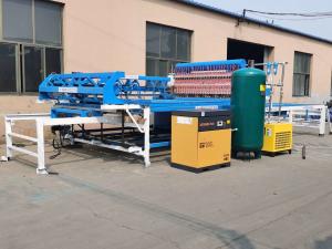 Quality Blue White Air Cylinder 10KW Wire Mesh Fencing Machine wholesale