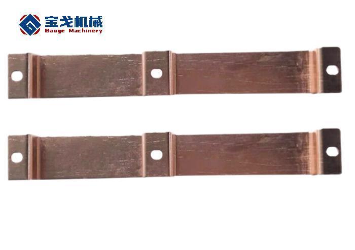 Professional Tapping Processed Pure Copper C11000 Bus Bar Connections for Switchgear