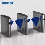 School Fingerprint 0.6s Flap Barrier Turnstile Security Access Control