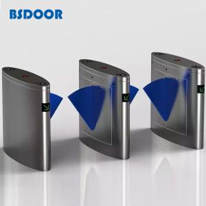 Quality School Fingerprint 0.6s Flap Barrier Turnstile Security Access Control wholesale