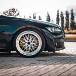 Lightweight Strongest 2 piece brushed slivery luxury forged wheel rim factory