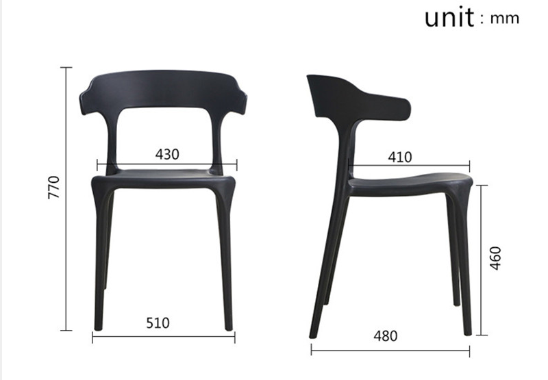 High quality eco-friendly plastic chair table