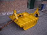Double entry lawn mower,