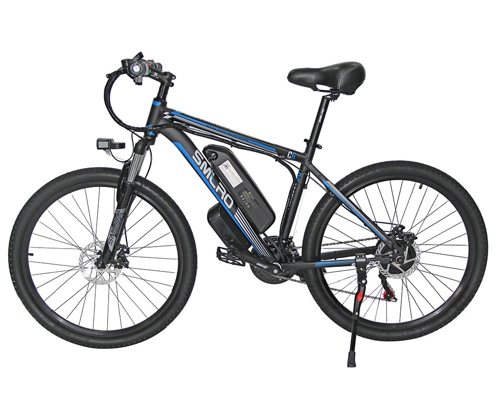 1000 Watt 26 Inch Electric Mountain Bike Brushlessgeared 13AH