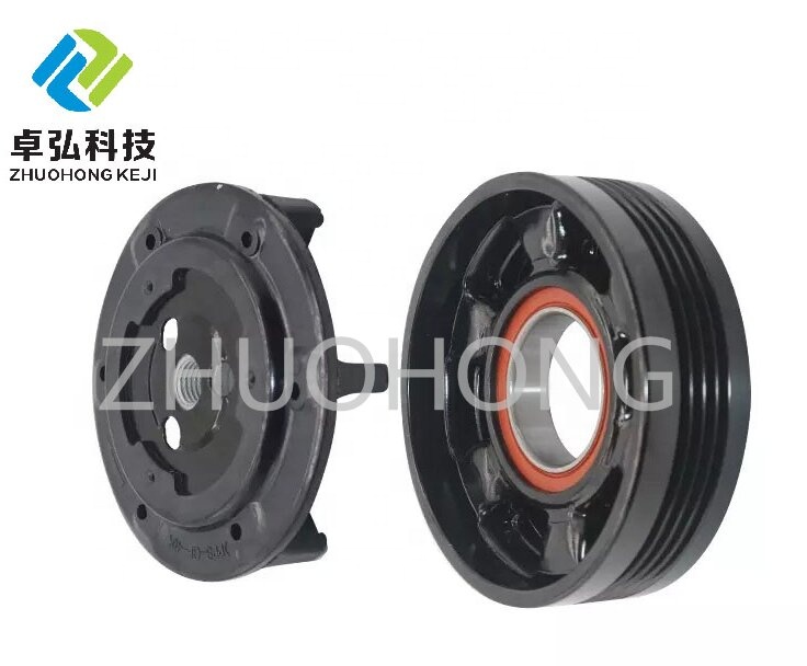 4PK 100MM 12V Auto AC Compressor Pulley Clutch Kit For BMW 3/5/7series 1999-2005 3series