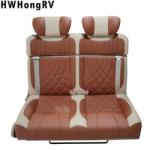 HWHongRV Luxury Bed Motorhomes three people bed Seat For Vip Van for RV MPV