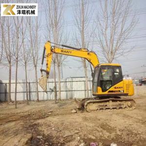 Quality 7 Ton Used SANY SY75C Mini Excavator for Affordable Construction wholesale