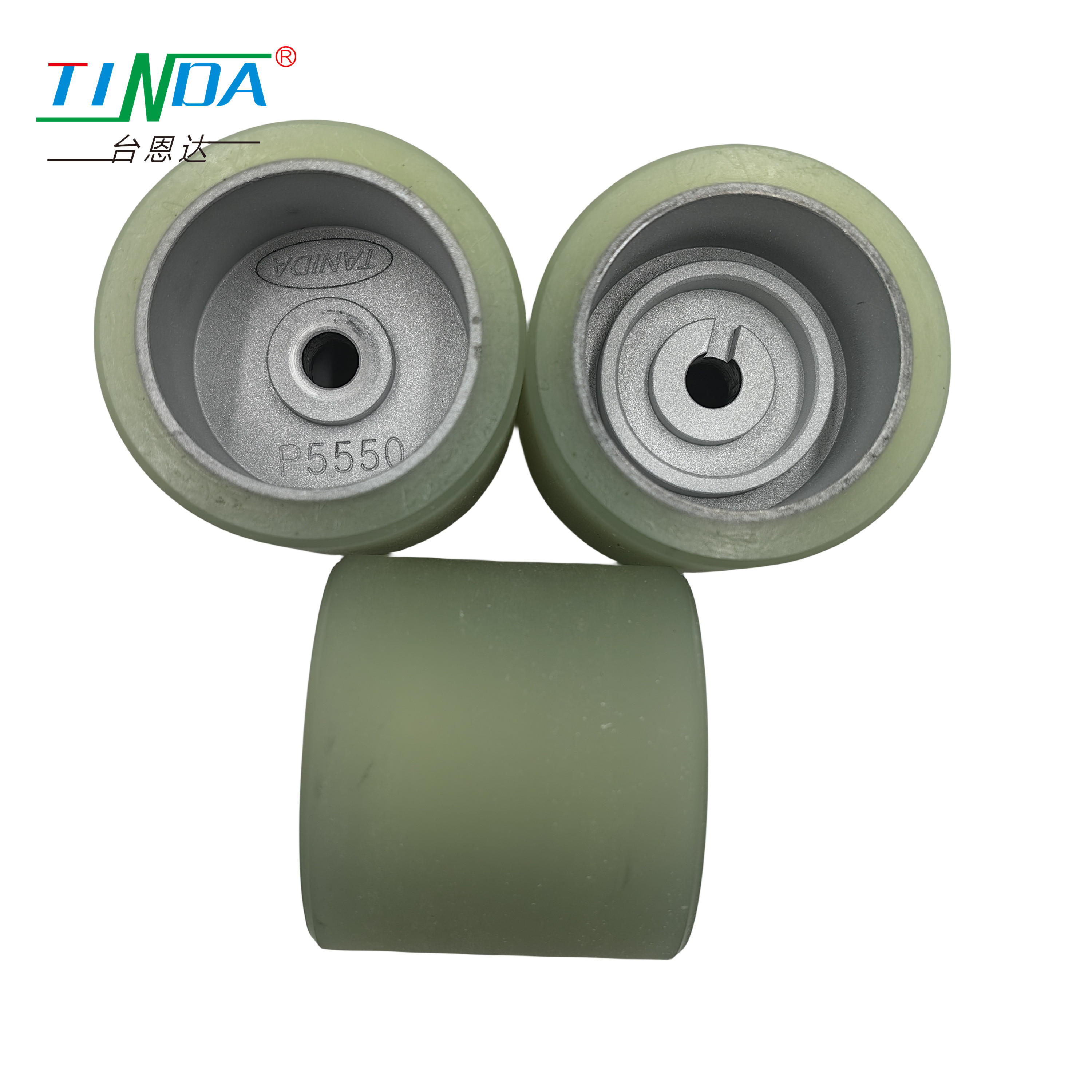 Wear-Resisting P5550K P2580K Puller Wheels Industrial Sewing Machine Parts Puller Roller Rubber Delivery Wheel