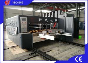 Quality Automatic Printer Slotter Die Cutter / Four Colour Flexo Printing Machine wholesale