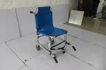90CM 2 Fold Convertible Wheelchair Cum To Stretcher Hospital Ambulance Aluminum
