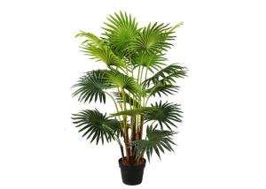 Quality Entrance Hall Silk Plastic PE Indoor Artificial Palm Trees wholesale