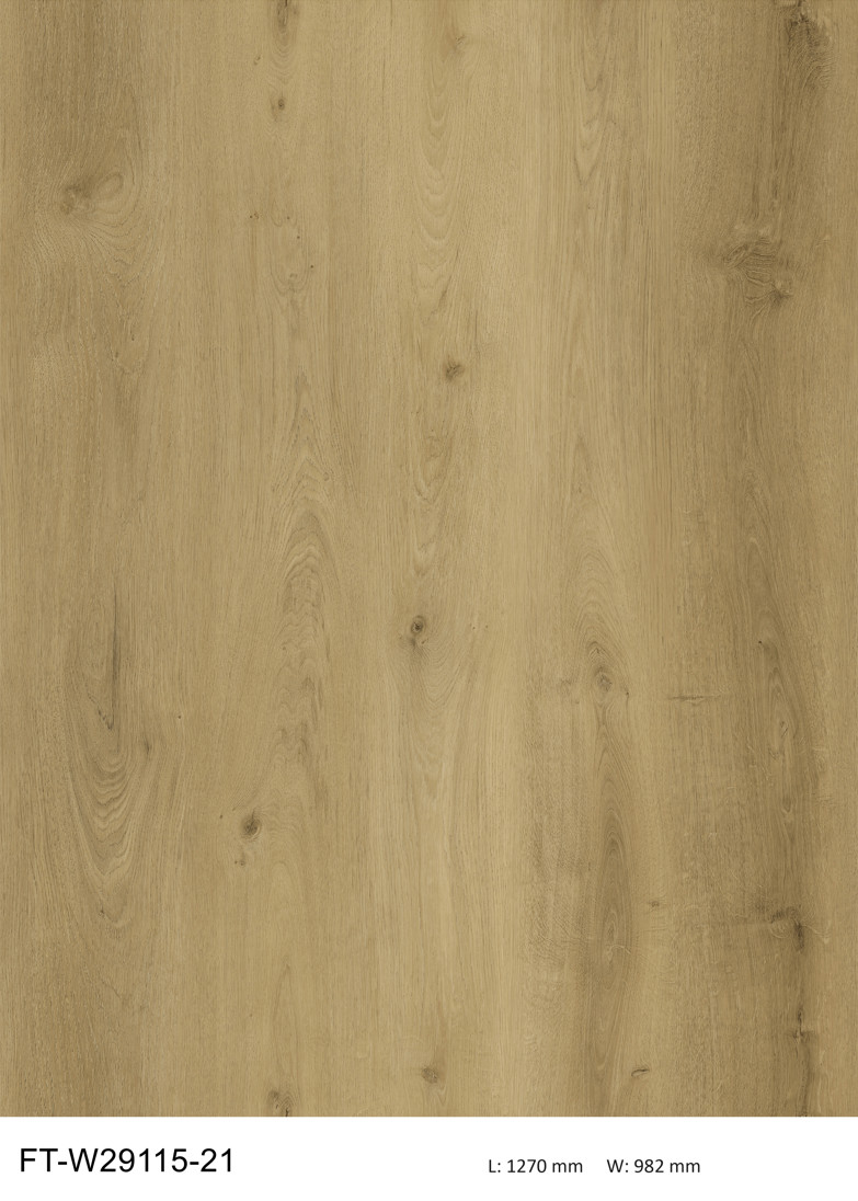 5.5mm SPC Vinyl Click Fireproof Herringbone Brown Stone Composite GKBM FT-W29115-21