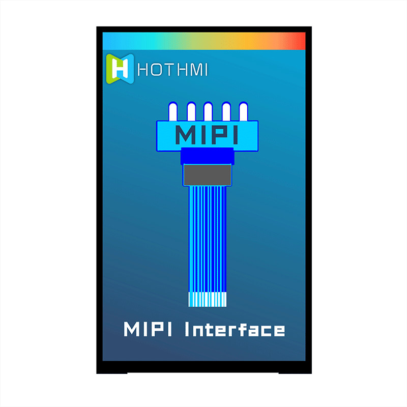 8.9 Inch 800x1280 LCD IPS Display Industrial Monitor TFT LCD Display Manufacturer