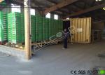 Green Fresh Vegetables Vacuum Coolers Energy Saving For Herbs Quick Cooling