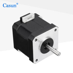 Quality 1.8 Degree Dual Shaft NEMA 17 Stepper Motor 42*42*40mm 4 Lead Stepper Motor wholesale