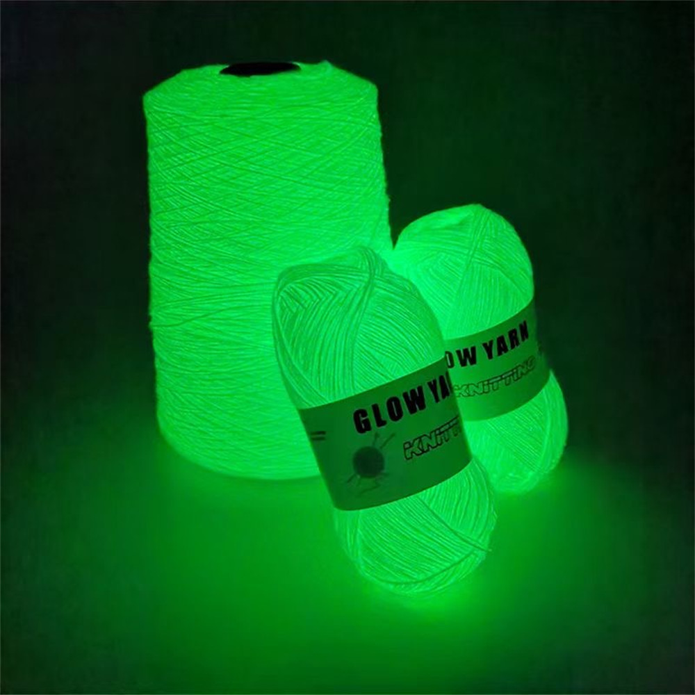 150D-900D Glow Dark Yarn Multi Color Sewing Embroidery Thread