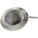 20 Micron 2507 Perforated Plate Sintered Filter Cone