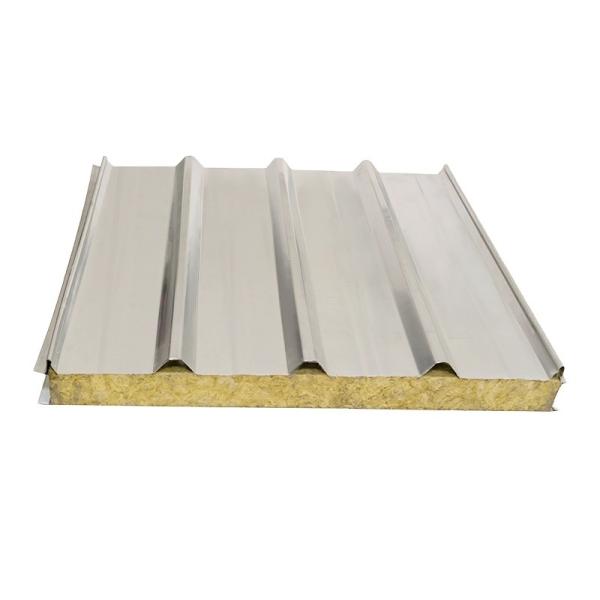 Cheap External Wall Insulation Hydrophobic Rock Wool Sandwich Board Fire Retardant for sale