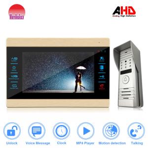 Quality New 10 inch video door intercom for apartment with IP65 waterproof outdoor station wholesale