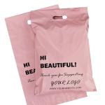 Corn Starch Compostable Mailing Bags With Handles Eco Friendly Poly Mailers
