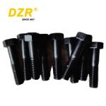 Black SM24049 Excavator Bulldozer Sprocket Bolts And Nuts SM24068