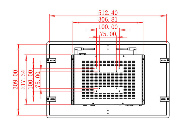 21.5-Inch Large Format Touch Screen for Smart Interfaces and Digital Signage