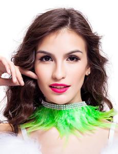 Quality 9 Colors Feather Dance Costumes Fabulous Feather Chocker Necklace Accessories wholesale