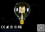 Home Decorative Lighting Nostalgic Collection 8 Watt Vintage Style LED Bulb G80