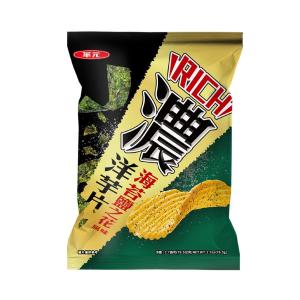 Quality Enhance your Asian wholesale assortment Thick Fleur de sel 76.5G /10 Bags- Asian Snack Brand Wholesale-Veggie Snack wholesale