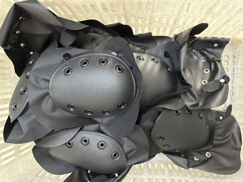 Sample Custom 4Pack Adjustable Guard Gear Flexible TPE Foam Padding Heavy Duty protective Knee Elbow Pad