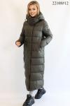 FODARLLOY Ladies Warm Hooded Cotton-padded Clothes Slim Long Down Jackets Women