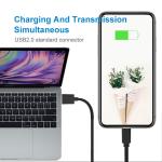 Polyethylene Insulation 30V 30 AWG Copper USB C Charge Data Sync Cable