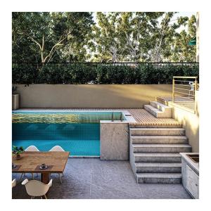 Quality Outdoor Acrylic Infinity Prefab Swim Pool Quick Assembly Advantage and TUV Certificate wholesale