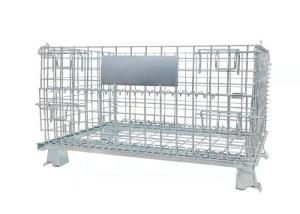 Quality Turnover Storage 4.0mm Foldable Wire Mesh Basket wholesale