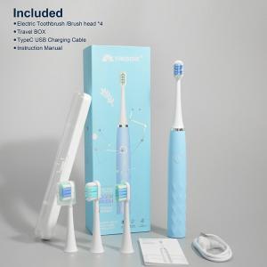 Quality Kids electric Sonic TPE Oral Care Toothbrushes Battery Powered 113g wholesale