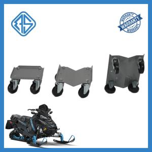 Quality Strap-On Silicone Snowmobile Ski Dollies Moving Wheels 1500Lbs Load wholesale