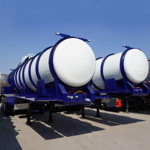 Quality Airbag Suspension Cimc 20000L Hydrochloric Acid Tanker Trailer wholesale