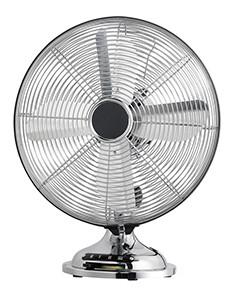 Quality Electric 50HZ 16 Inch Antique Table Fan , Copper Powerful Retro Metal Desk Fan wholesale