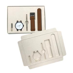 Quality Biodegradable Molded Pulp Insert Watch Packaging Tray Molded Pulp Tray wholesale