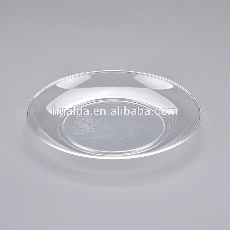 Cheap eco-friendly 10oz clear PET plastic cup for ice cream with lid