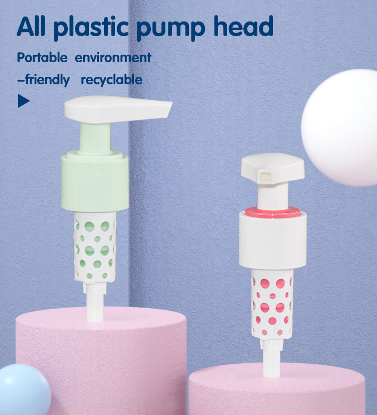 Allplastic PE Material Lotion Pump Cosmetic Mono Dispenser 28-410 2cc