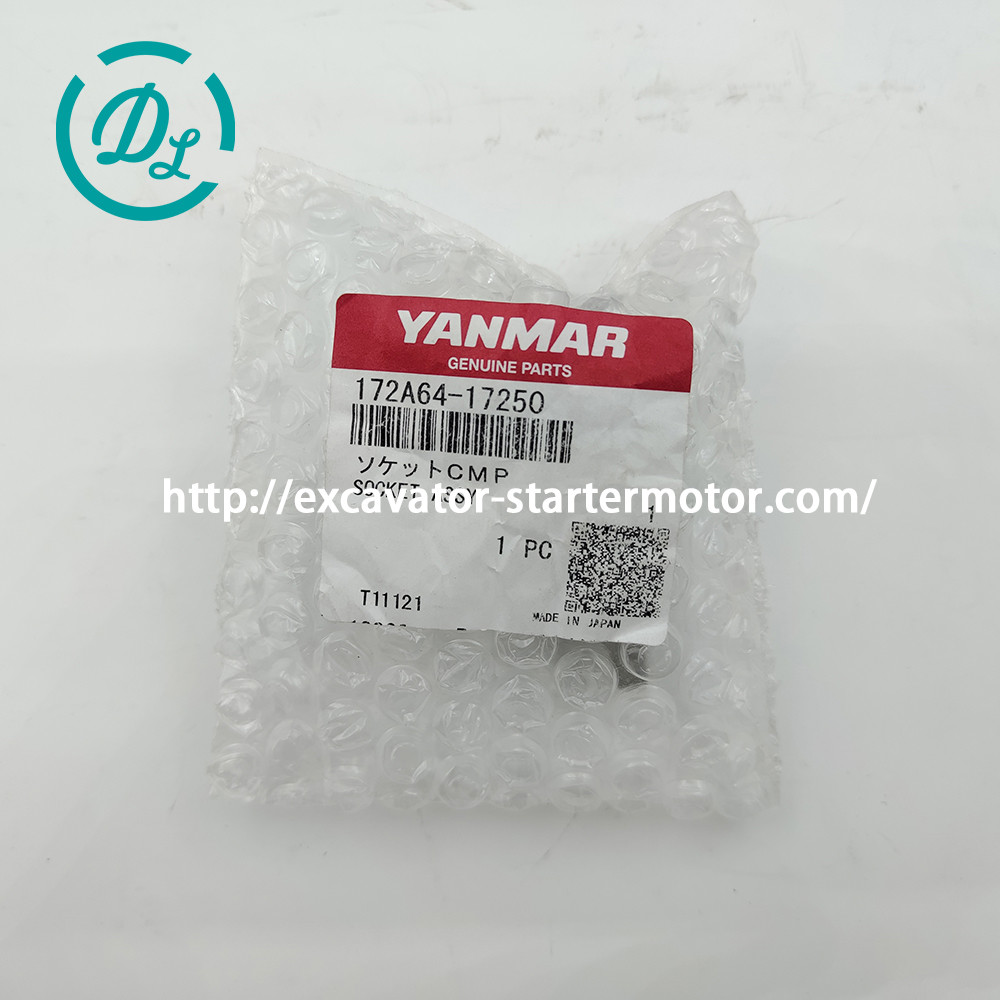Excavator Starter Switch Assembly 172A64-17100 Yanmar VIO30-6 VIO40-6