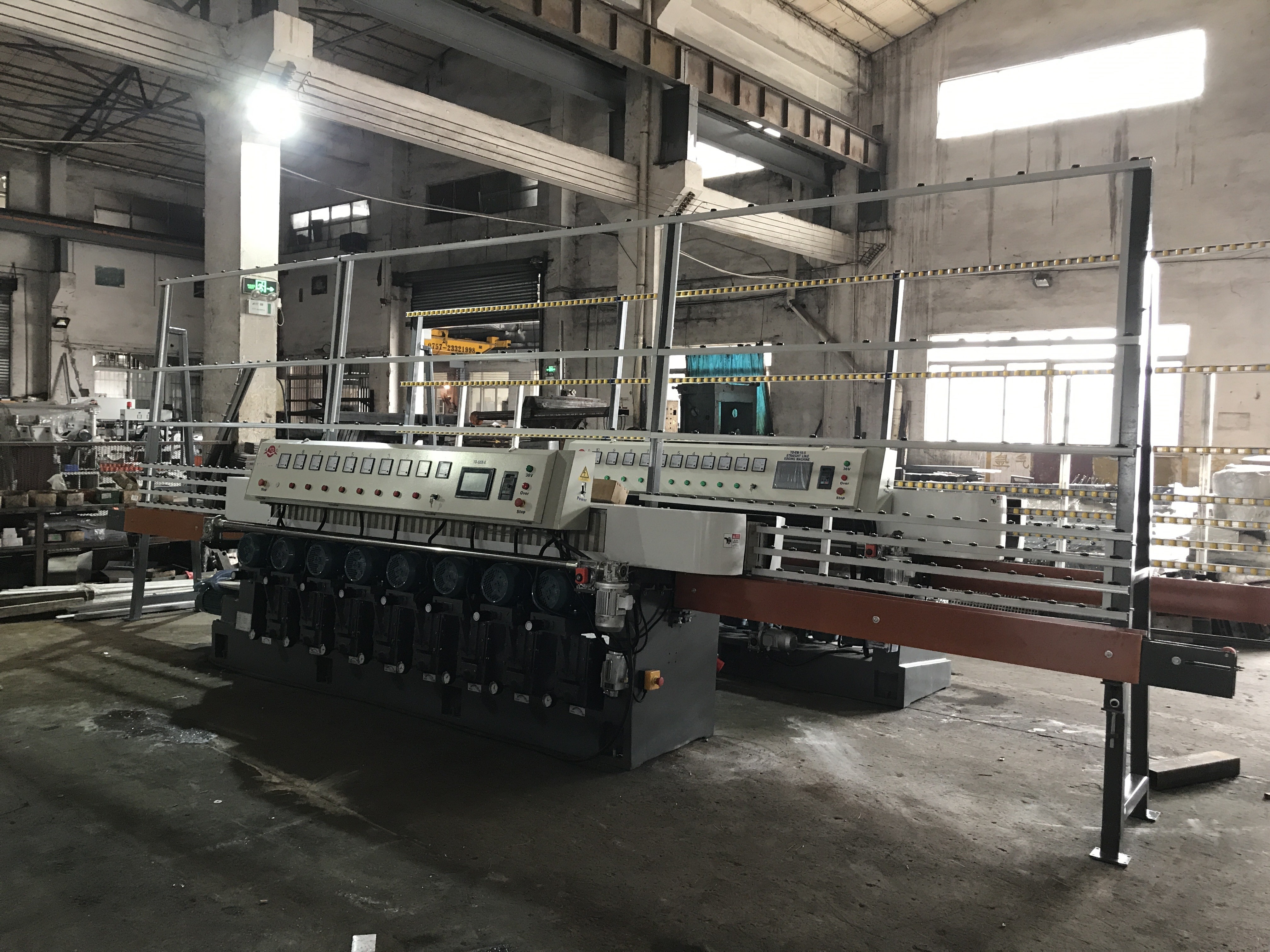 Straight Line Stone Edge Grinding Machine