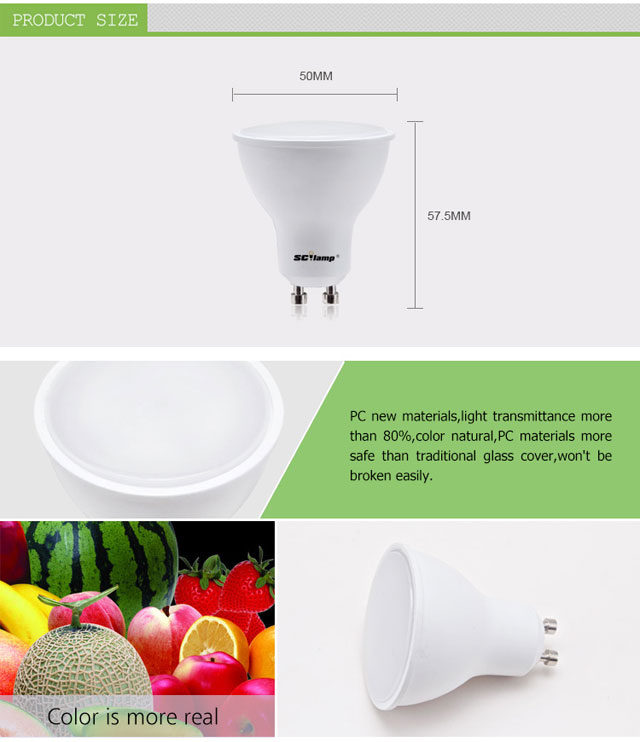 Ra90 GU10 5W mini spot light manufacturers