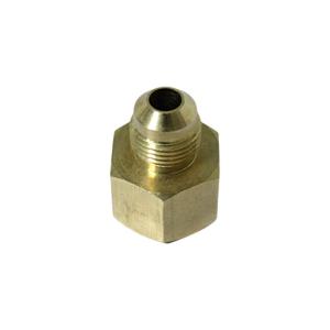 Quality Brass Gas Connector for Stovetop Natural Gas Pipe Threaded Straight Fitting wholesale