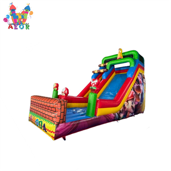 Family Backyard Adult Inflatable Water Slide Kids Inflatable Slide For Sale