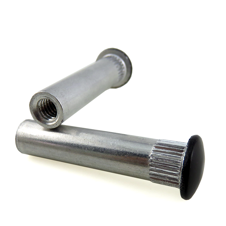 M2 Oval Head Semi Tubular Rivet Aluminium DIN For TM 8-32*6 Male Screw