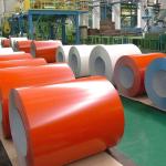 ISO9001 Prepainted Aluminum Rolls Foil With Paper / Plastic Film